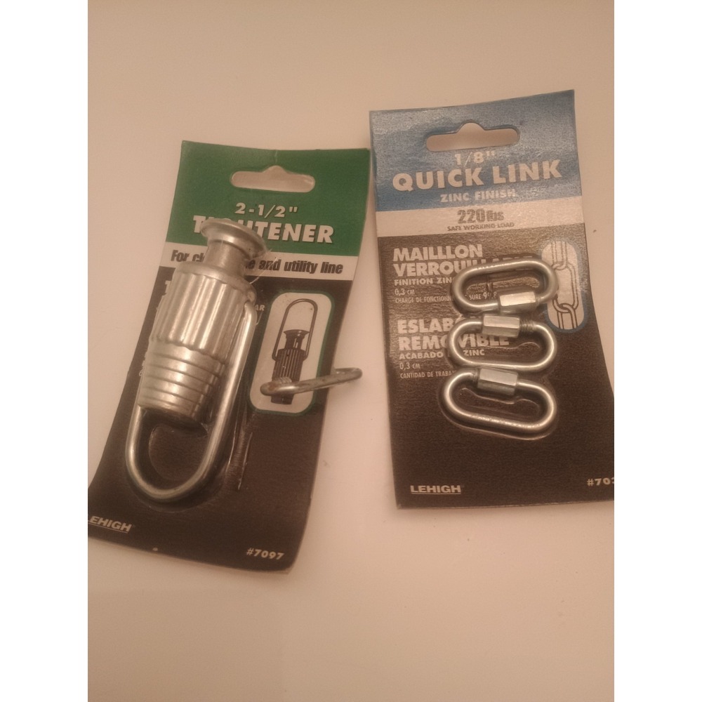 New Lehigh 7097 Clothes Line/Utility 2-1/2" Tightener W/ Steel Brand New